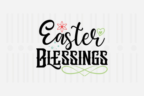 Easter Blessing SVG for Crafts and Graphics