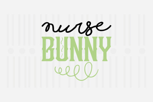 Nurse Bunny Easter SVG Graphics for Crafts