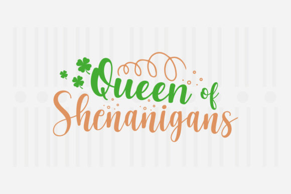 Queen of Shenanigans SVG: A Playful Graphic for Crafts and Marketing