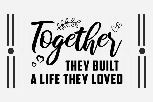 Together They Built a Life They Loved Embroidery Review